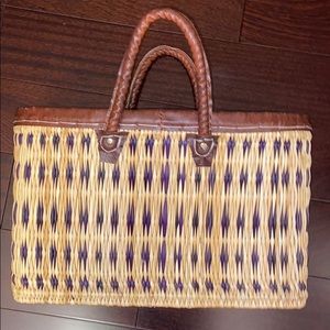 Moroccan handmade strawbag!